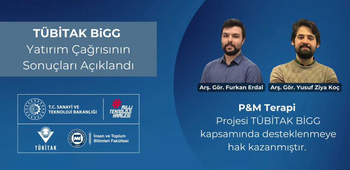 Psikoloji Bölümü Öğretim Üyelerimizin TÜBİTAK BİGG Proje Başarısı