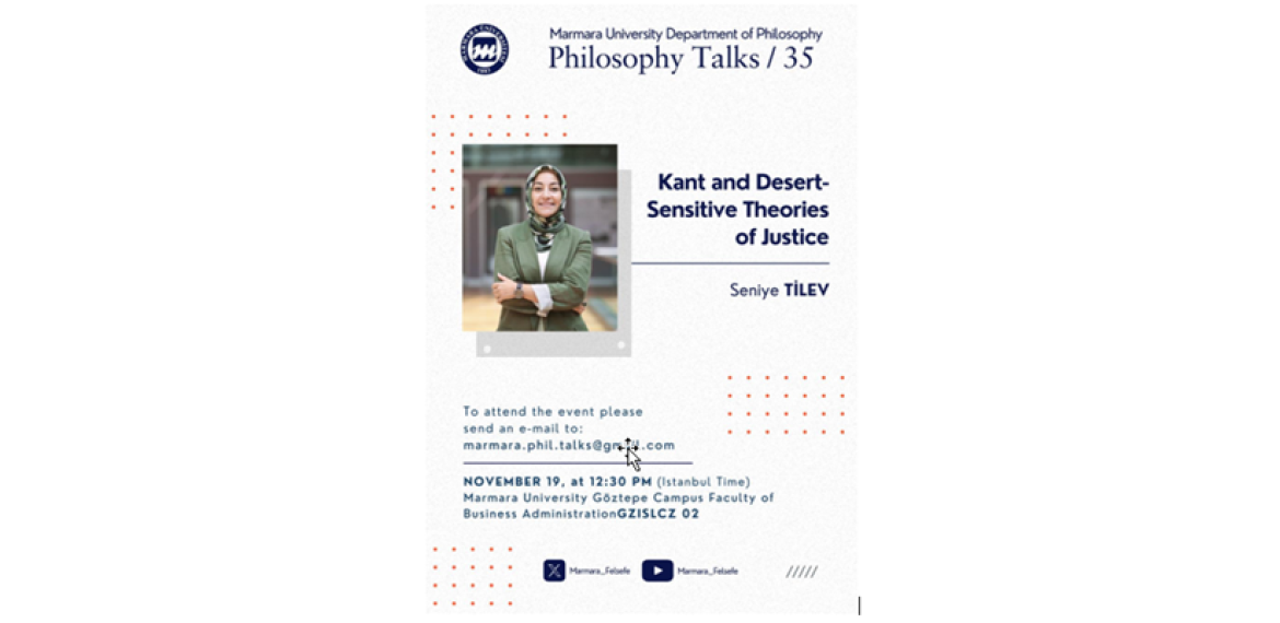 Felsefe Bölümü "Philosophy Talks-35" Etkinliği