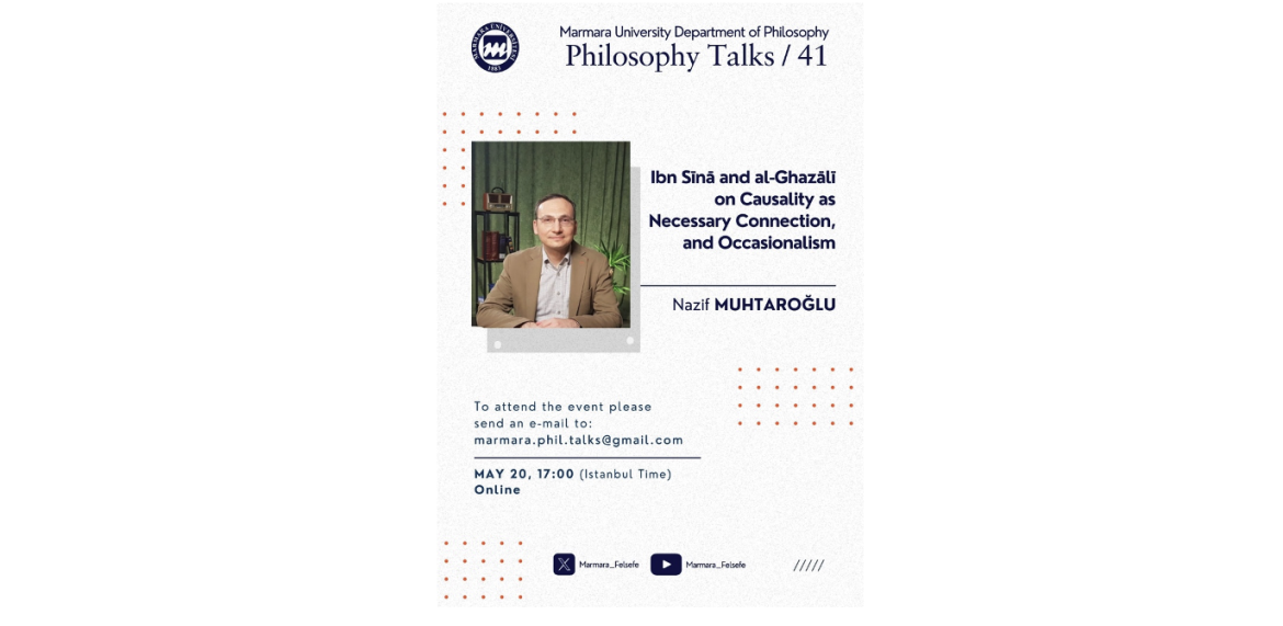 Felsefe Bölümü "Philosophy Talks-41 " Etkinliği