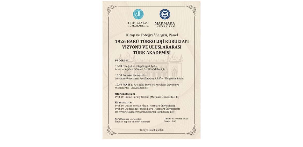 1926 Bakü Türkoloji Kurultayı Vizyonu ve Uluslararası Türk Akademisi